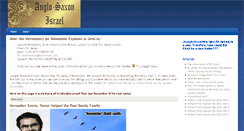 Desktop Screenshot of anglo-saxonisrael.org